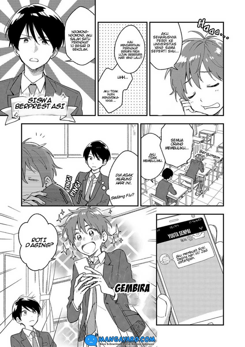 Danshi Koukousei wa Kyou mo Onaka ga Suiteiru Chapter 04 Gambar 4