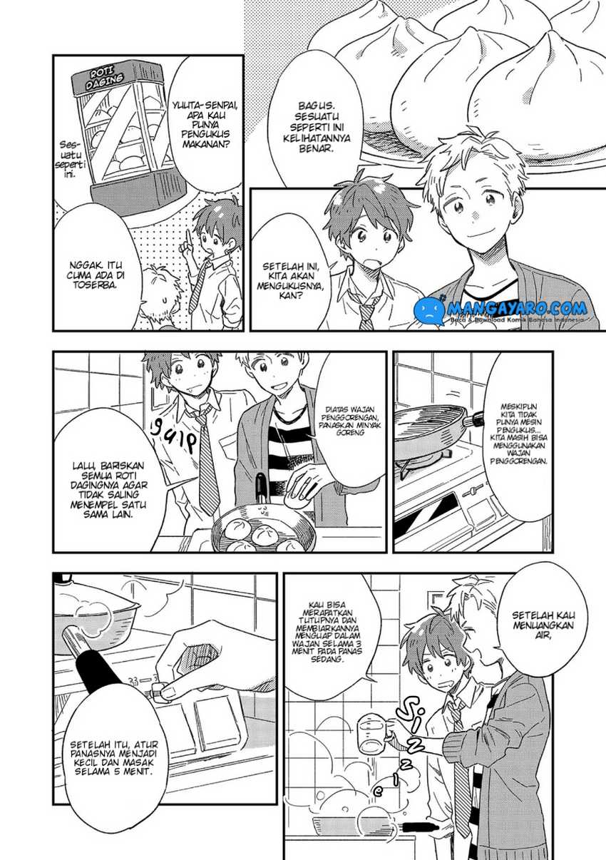 Danshi Koukousei wa Kyou mo Onaka ga Suiteiru Chapter 04 Gambar 9