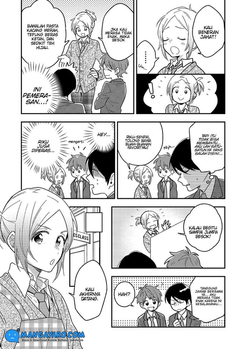 Danshi Koukousei wa Kyou mo Onaka ga Suiteiru Chapter 03 Gambar 6