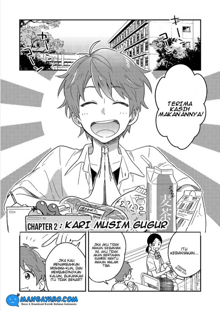 Baca  Danshi Koukousei wa Kyou mo Onaka ga Suiteiru Chapter 02 Gambar 2