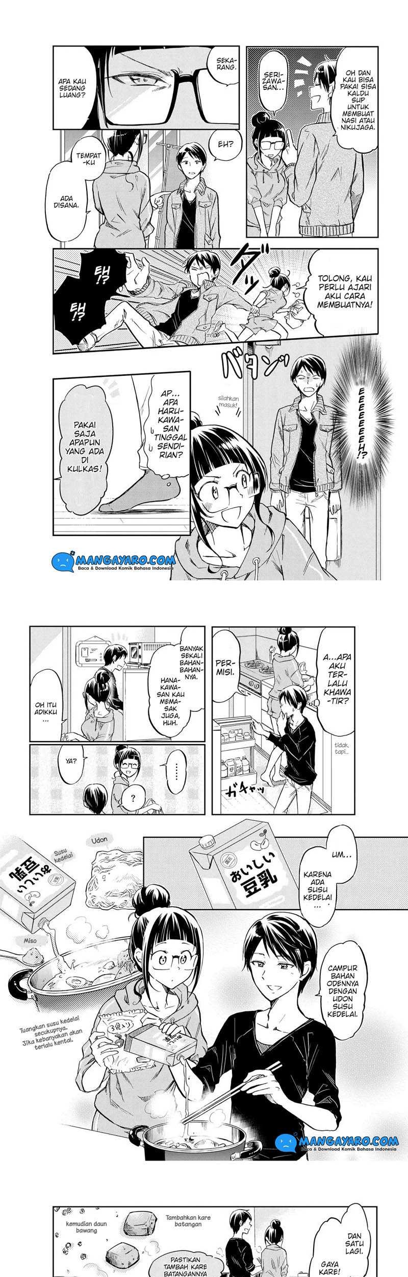 Harukawa-san wa kyou mo uete iru Chapter 07 Gambar 6
