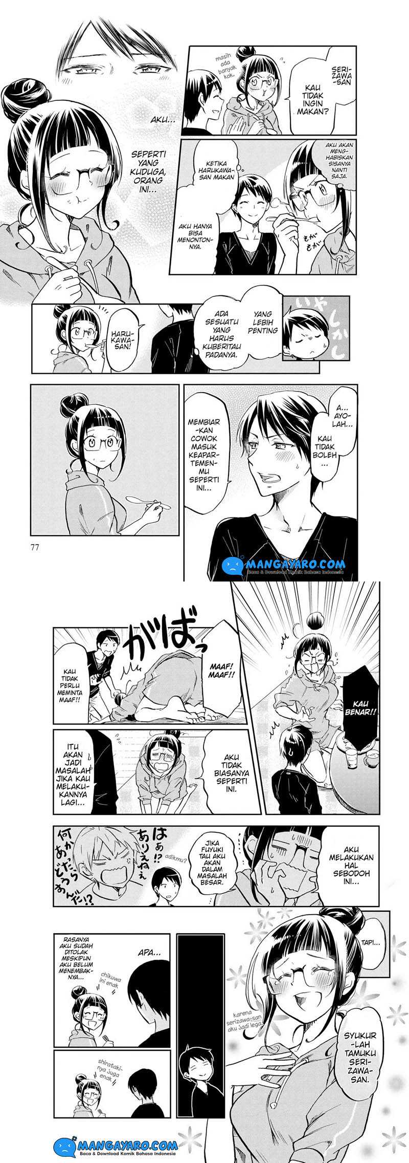 Harukawa-san wa kyou mo uete iru Chapter 07 Gambar 10