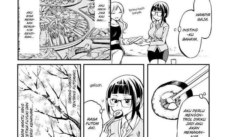 Harukawa-san wa kyou mo uete iru Chapter 04 Gambar 3