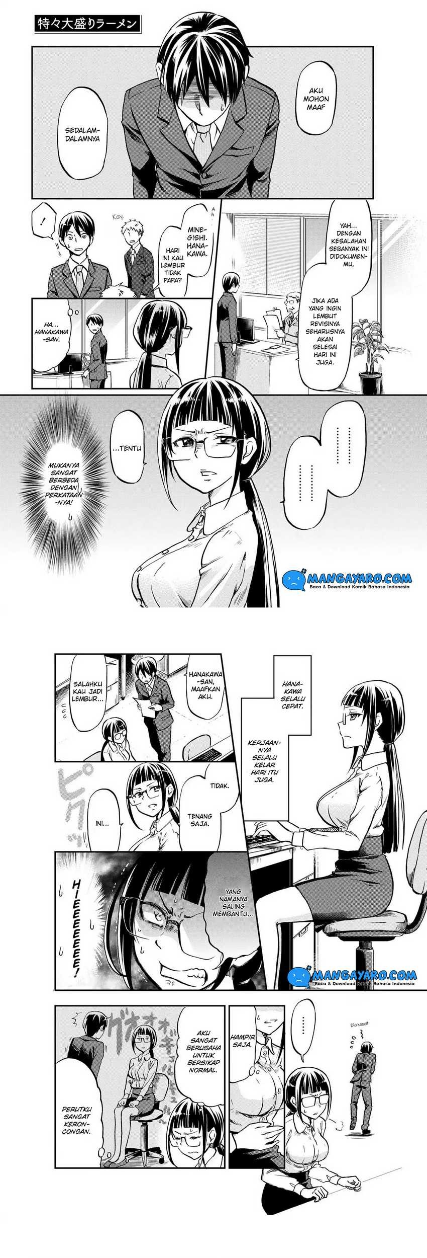 Baca Harukawa-san wa kyou mo uete iru Chapter 03 Gambar 2