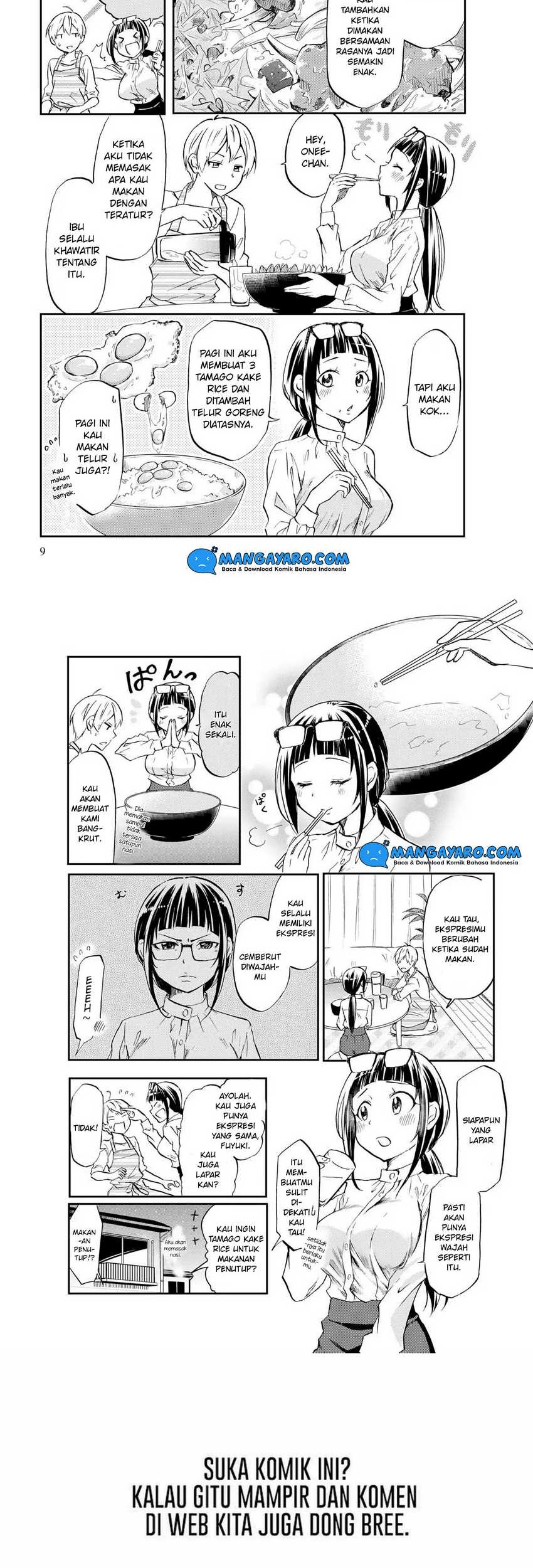 Harukawa-san wa kyou mo uete iru Chapter 01 Gambar 7