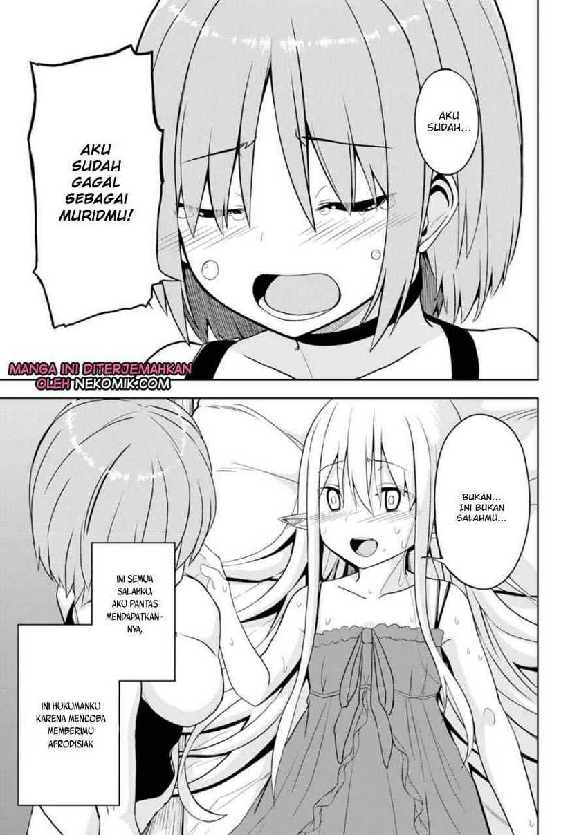 Eroi Koto Suru Tame ni Kyonyuu Bishoujo Dorei o Katta Hazu ga, Oshishou-sama to Shitawa Rete Omotta Toori ni Ikanaku Naru Hanashi Chapter 04 Gambar 8