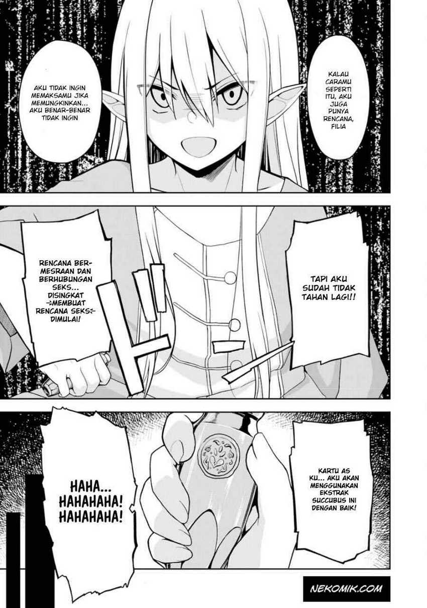 Eroi Koto Suru Tame ni Kyonyuu Bishoujo Dorei o Katta Hazu ga, Oshishou-sama to Shitawa Rete Omotta Toori ni Ikanaku Naru Hanashi Chapter 03 Gambar 12