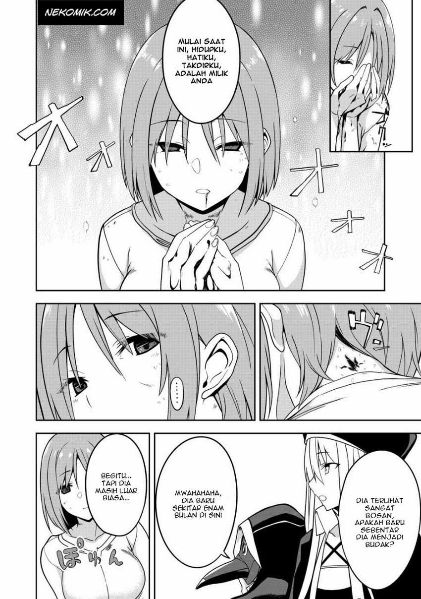 Eroi Koto Suru Tame ni Kyonyuu Bishoujo Dorei o Katta Hazu ga, Oshishou-sama to Shitawa Rete Omotta Toori ni Ikanaku Naru Hanashi Chapter 01 Gambar 13