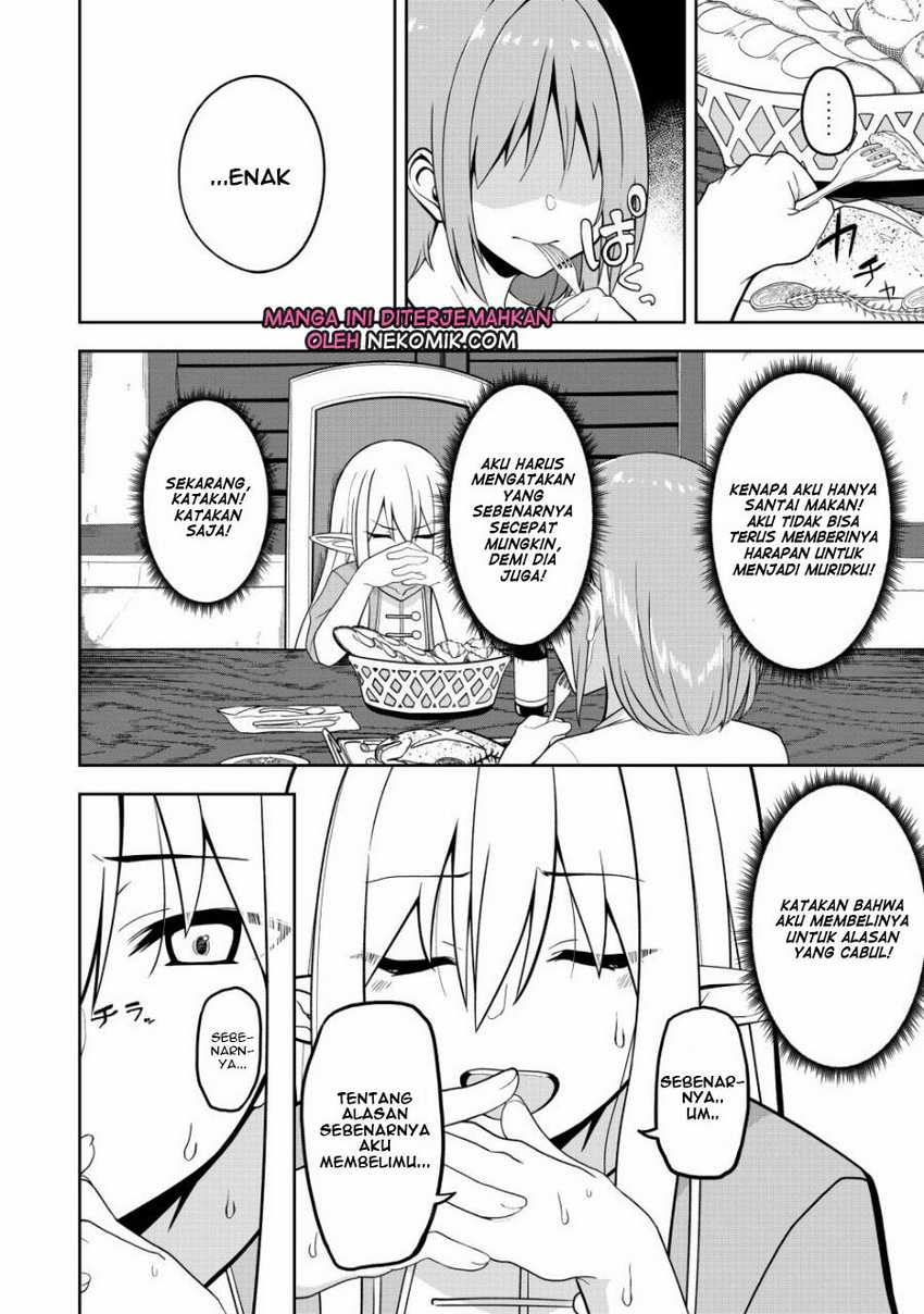 Eroi Koto Suru Tame ni Kyonyuu Bishoujo Dorei o Katta Hazu ga, Oshishou-sama to Shitawa Rete Omotta Toori ni Ikanaku Naru Hanashi Chapter 01 Gambar 21