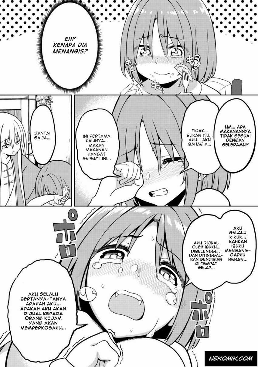 Eroi Koto Suru Tame ni Kyonyuu Bishoujo Dorei o Katta Hazu ga, Oshishou-sama to Shitawa Rete Omotta Toori ni Ikanaku Naru Hanashi Chapter 01 Gambar 22