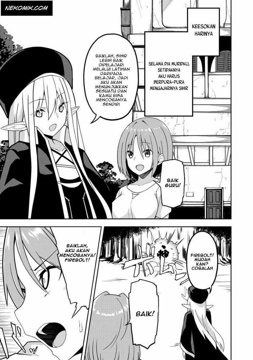 Eroi Koto Suru Tame ni Kyonyuu Bishoujo Dorei o Katta Hazu ga, Oshishou-sama to Shitawa Rete Omotta Toori ni Ikanaku Naru Hanashi Chapter 01 Gambar 34