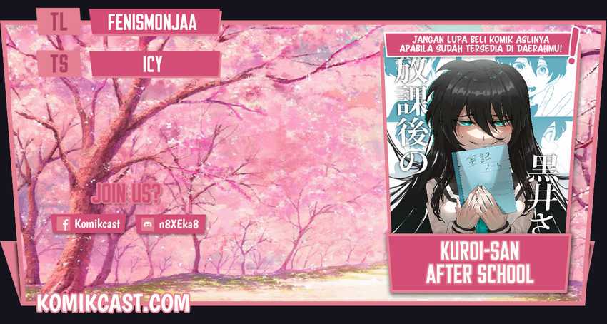 Baca Komik Kuroi-san After School Chapter 00.1 Gambar 1
