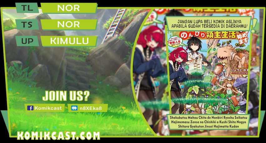 Baca Komik Shokubutsu Mahou Chito de Nonbiri Ryoshu Seikatsu Hajimemasu Zense no Chishiki o Kushi Shite Nogyo Shitara, Gyakuten Jinsei Hajimatta Kudan Chapter 02 Gambar 1