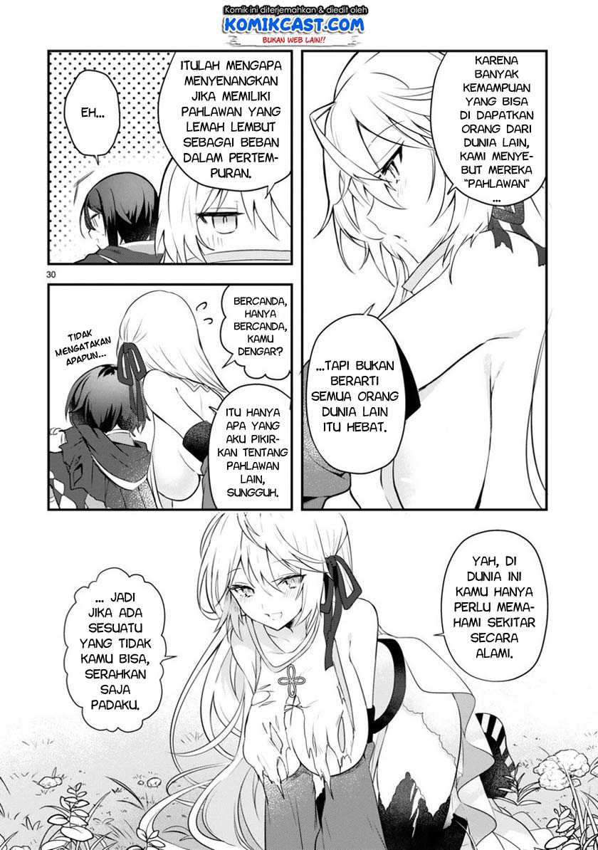 Shiro Majutsushi wa Yuusha no Level wo Agetakunai Chapter 01 Gambar 31