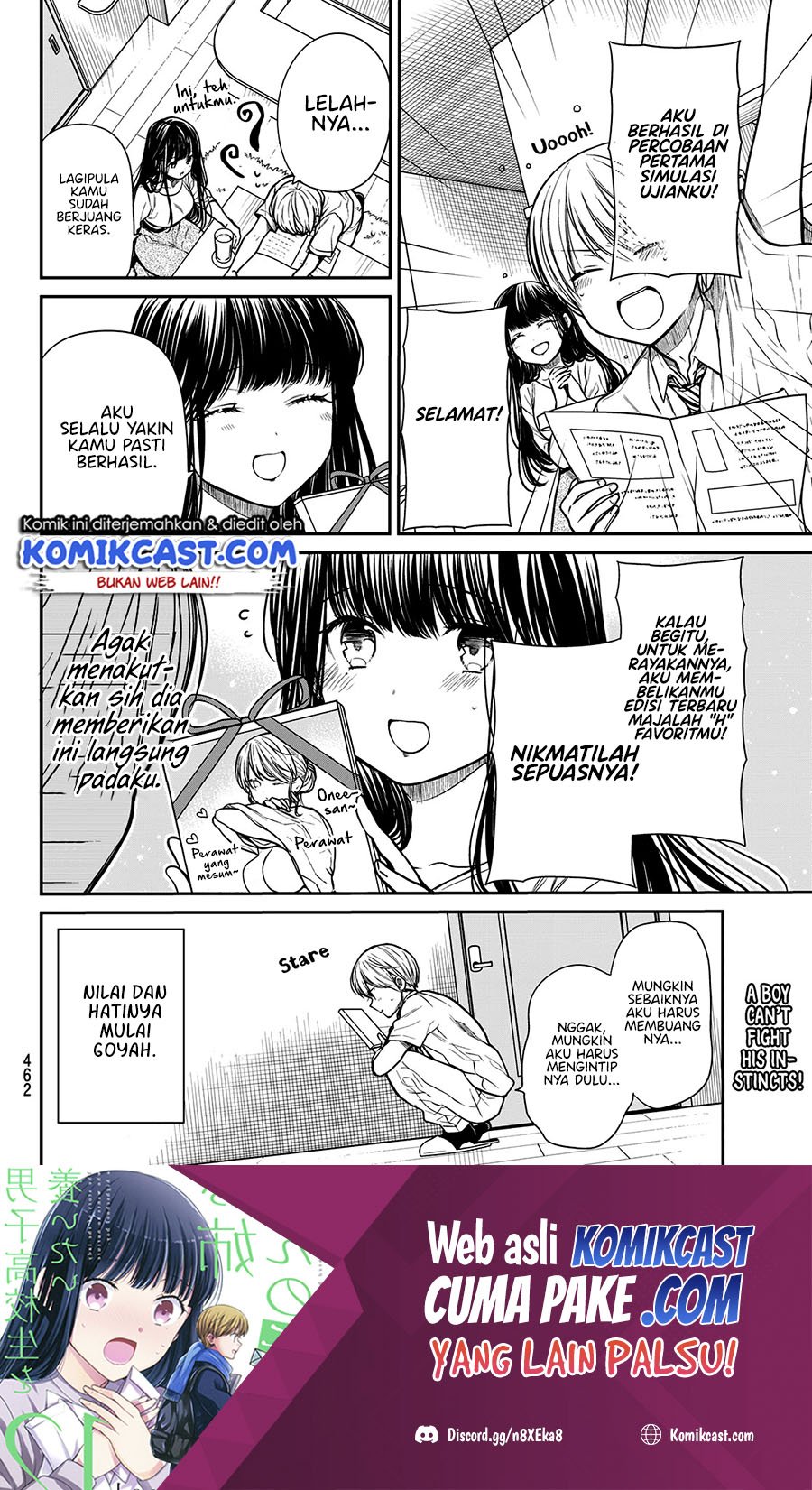 Danshi Koukousei wo Yashinaitai Onee-san no Hanashi Chapter 240 Gambar 5