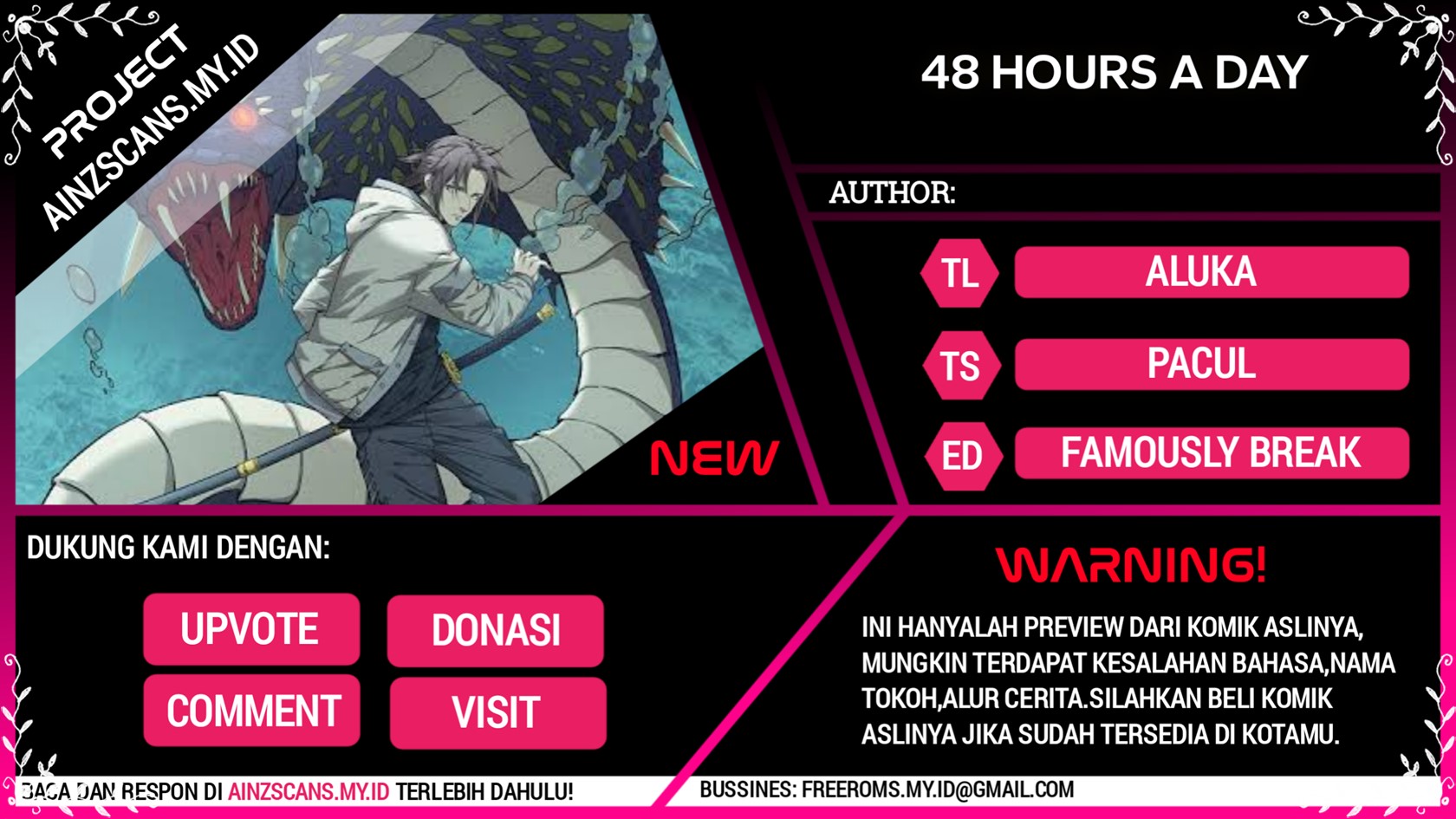 Baca Komik 48 Hours a Day Chapter 12 Gambar 1