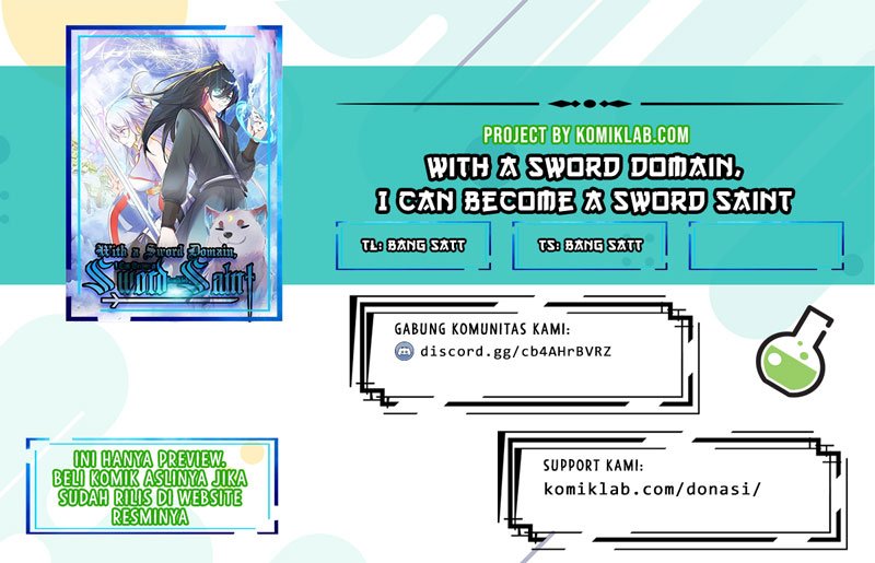 Baca Komik With a Sword Domain, I Can Become the Sword Saint Chapter 11 Gambar 1