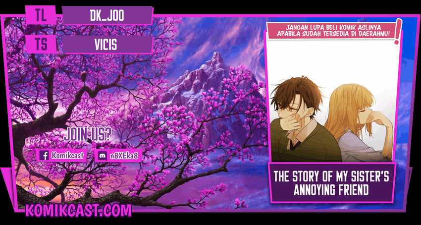 Baca Komik The Story of My Sister’s Annoying Friend Chapter 01 Gambar 1