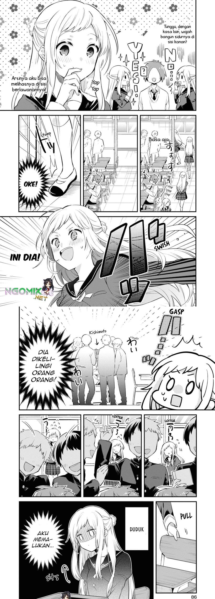 Kimi no Yokogao shika Mirenai Chapter 4 Gambar 6