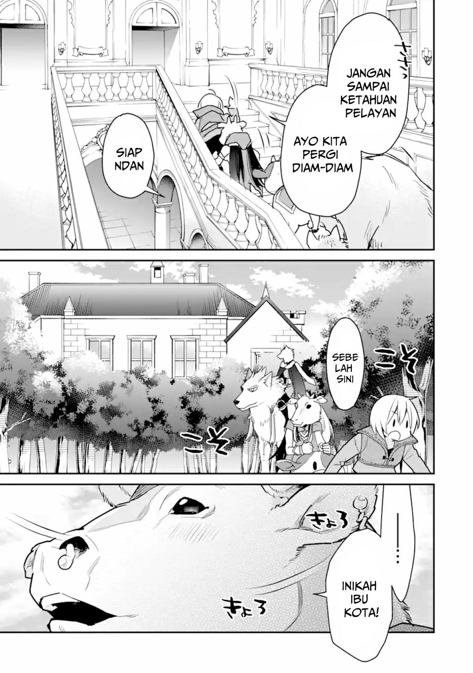 Saikyou no Madoshi. Hisa ni Ya wo Ukete Shimatta no de Inaka no Eihei ni Naru Chapter 24.1 Gambar 15