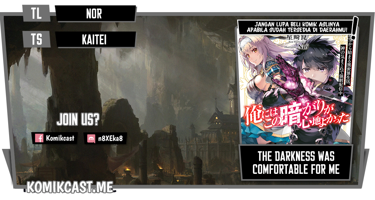 Baca Komik The Darkness was Comfortable for Me Chapter 08 Gambar 1