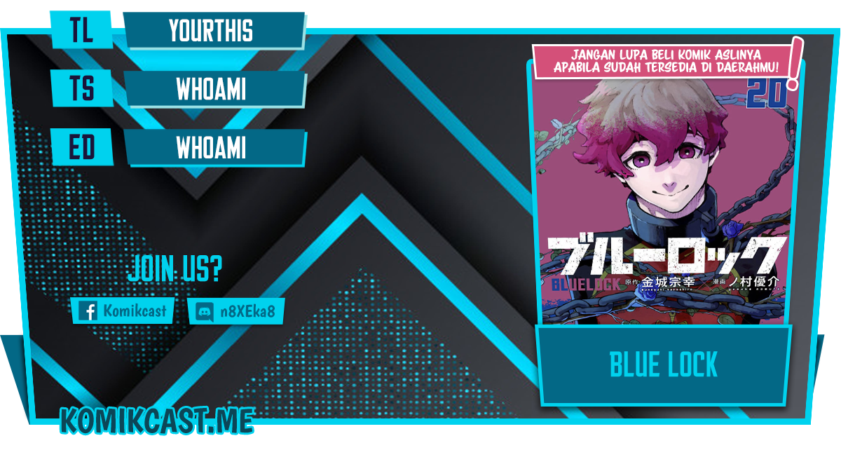 Baca Komik Blue Lock Chapter 187 Gambar 1