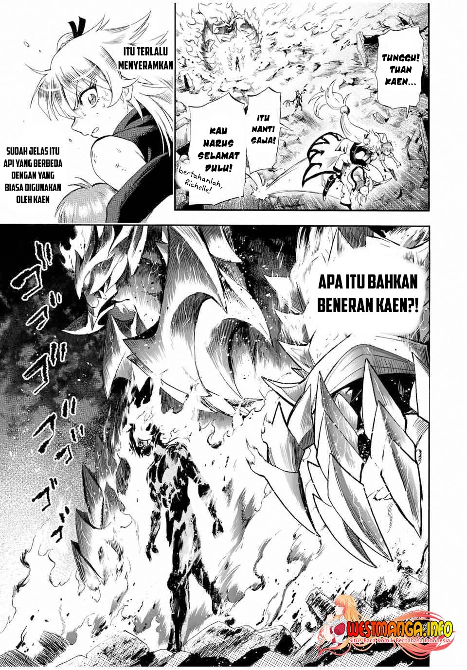 Jigoku no Gouka de Yaka re Tsuzuketa Shounen. Saikyou no Honou Tsukai to Natte Fukkatsu Suru. Chapter 94 Gambar 5