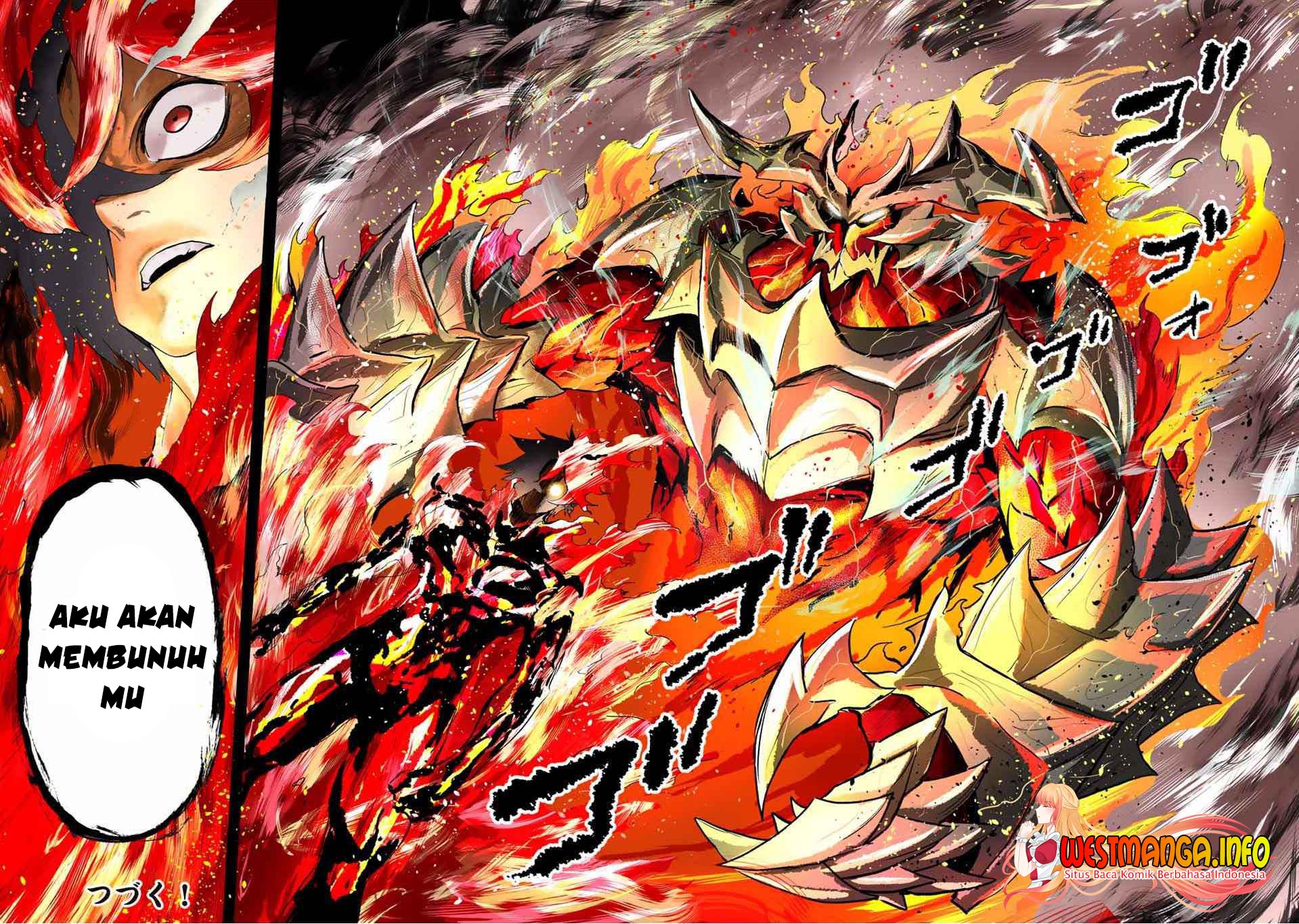 Jigoku no Gouka de Yaka re Tsuzuketa Shounen. Saikyou no Honou Tsukai to Natte Fukkatsu Suru. Chapter 93 Gambar 12