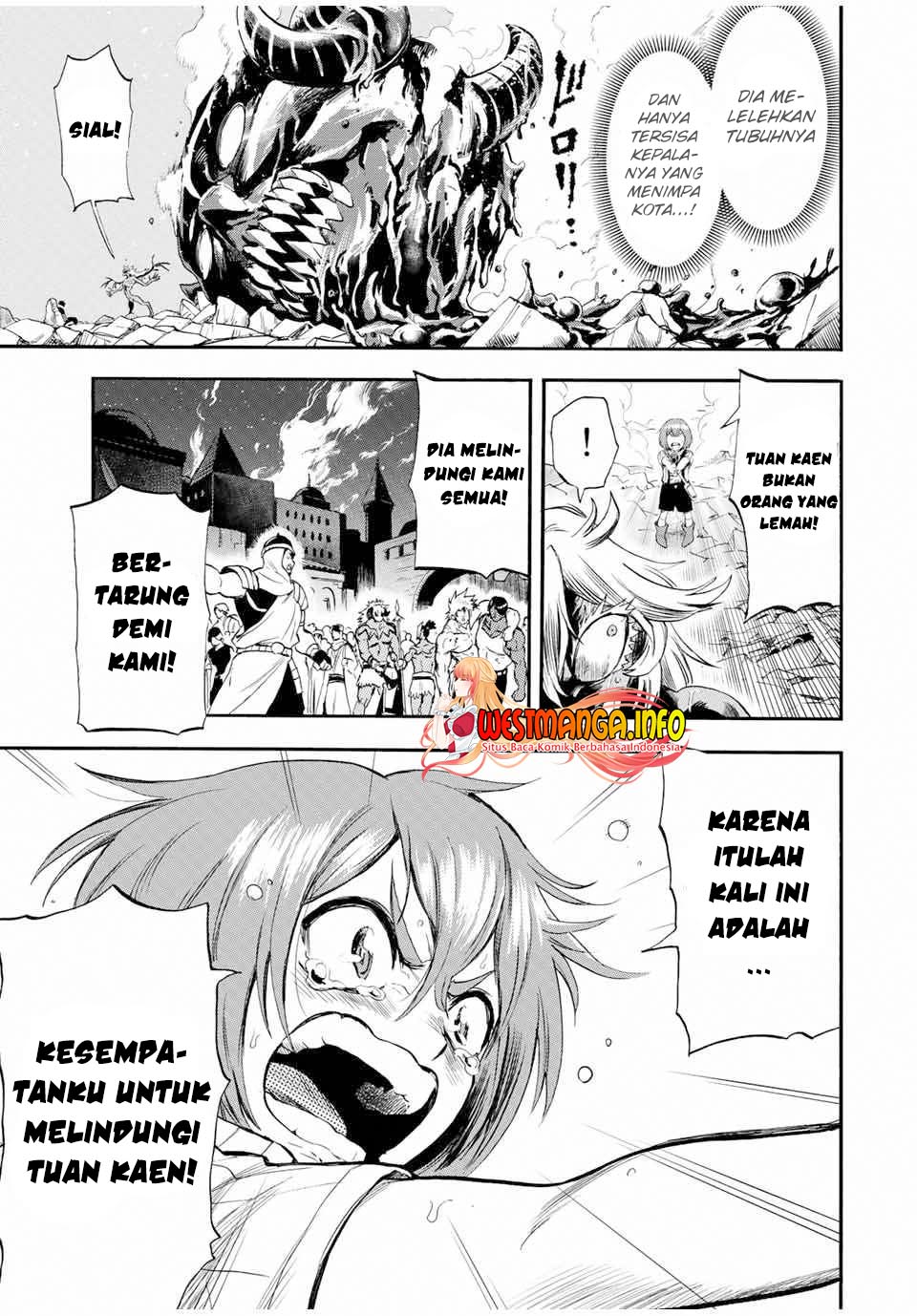 Jigoku no Gouka de Yaka re Tsuzuketa Shounen. Saikyou no Honou Tsukai to Natte Fukkatsu Suru. Chapter 92 Gambar 9