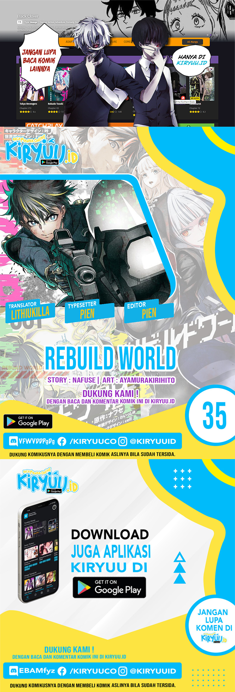 Rebuild World Chapter 35 1