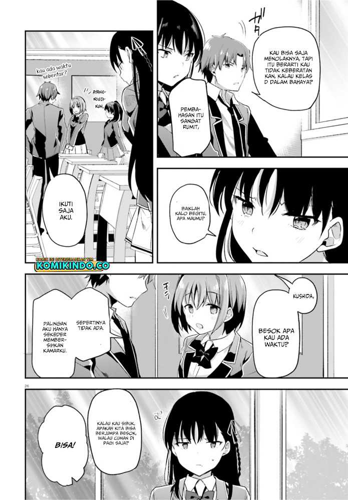 Youkoso Jitsuryoku Shijou Shugi no Kyoushitsu e Chapter 60 26