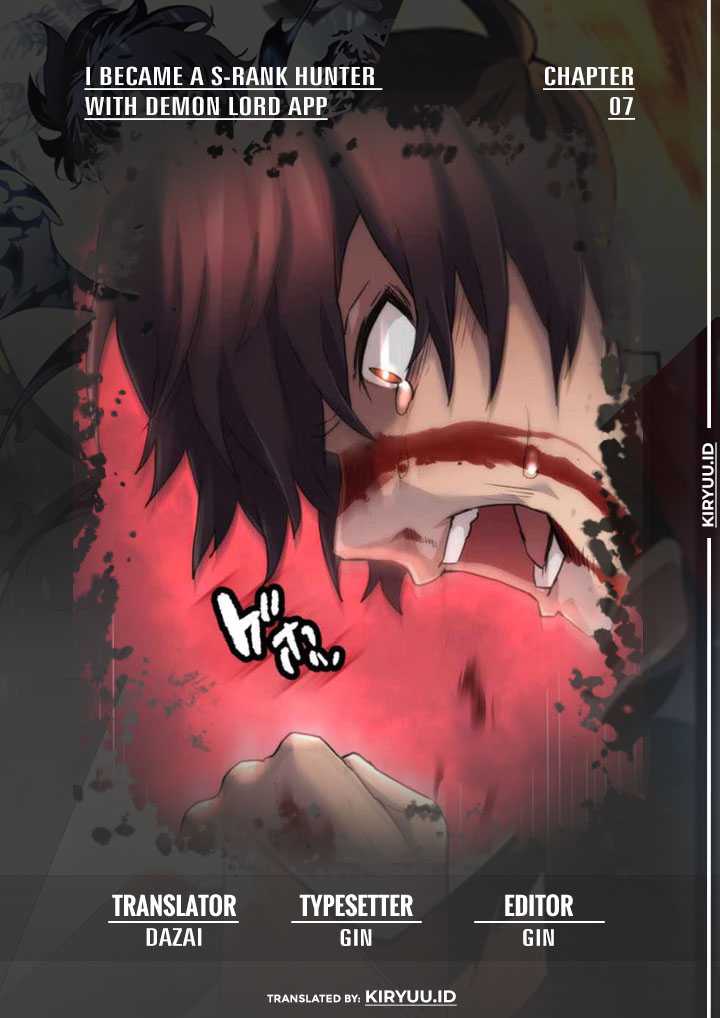Baca Komik I Became an S-Rank Hunter With the Demon Lord App Chapter 7 Gambar 1
