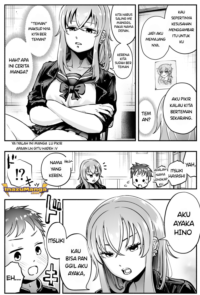 The Many Weaknesses of Ayaka the Yankee JK Chapter 2 Gambar 3