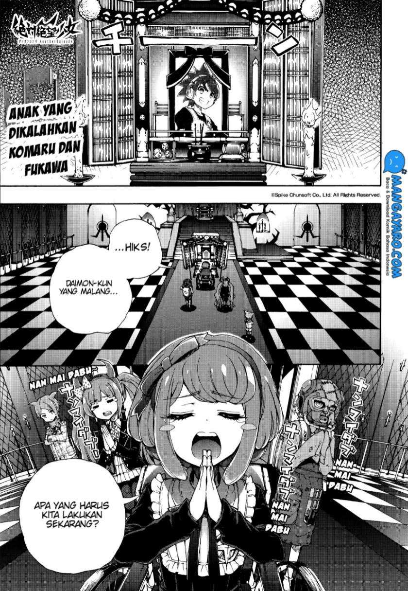 Baca Zettai Zetsubou Shoujo – Danganronpa Another Episode – Genocider Mode Chapter 02 Gambar 2