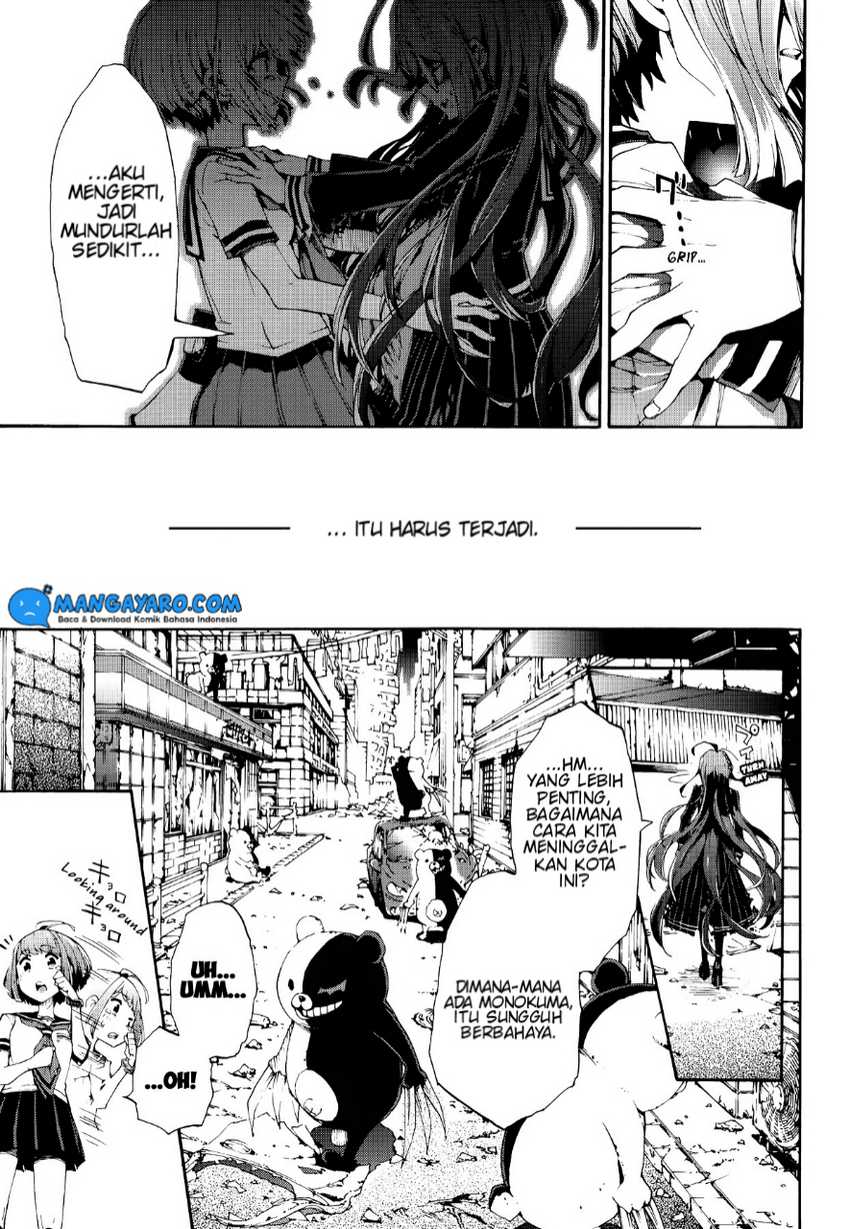 Zettai Zetsubou Shoujo – Danganronpa Another Episode – Genocider Mode Chapter 01 Gambar 31