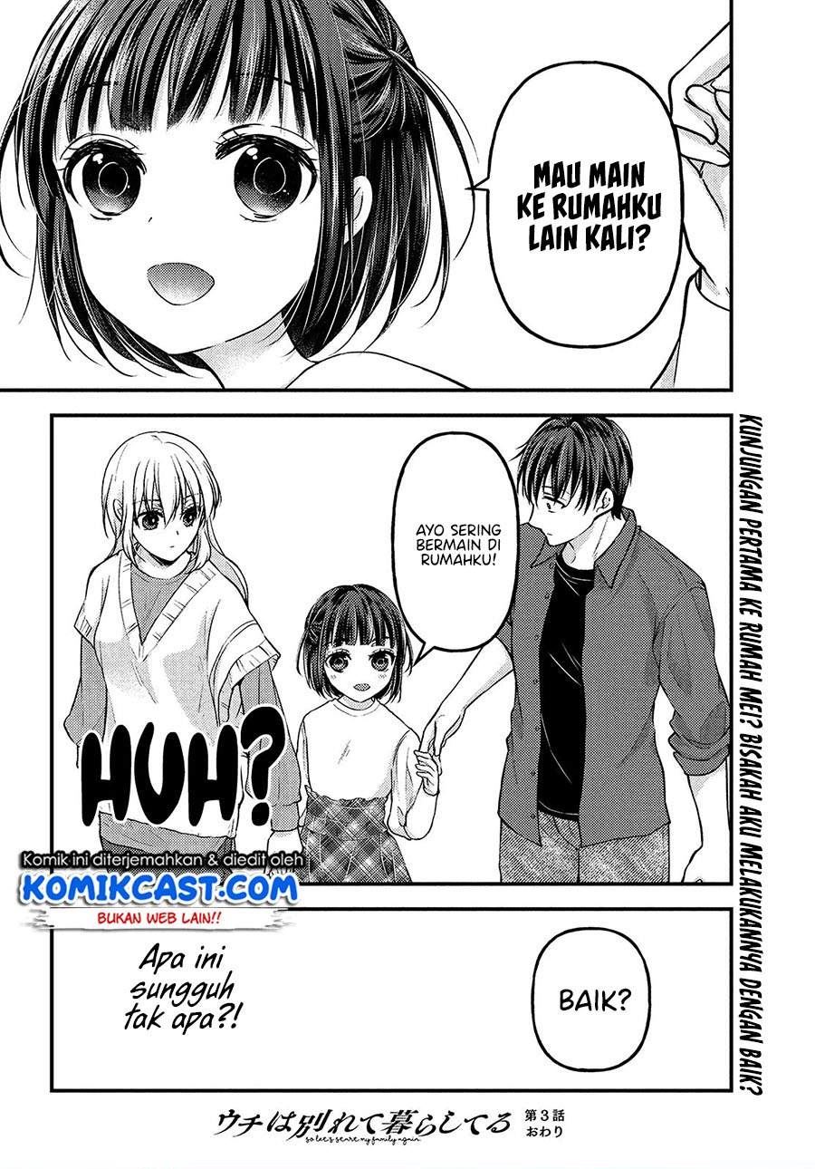 Uchi Wa Wakarete Kurashiteiru Chapter 3 Gambar 29