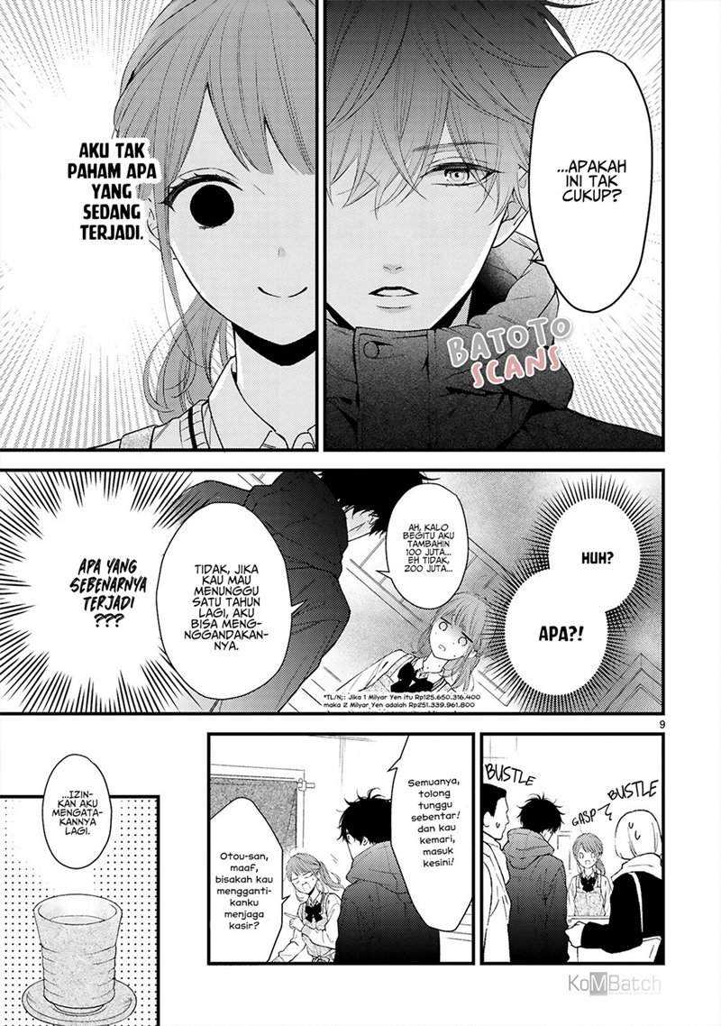 Kurosaki-san no Ichizuna Ai ga Tomaranai Chapter 01 Gambar 10