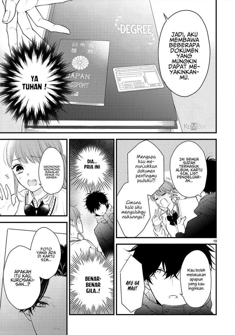 Kurosaki-san no Ichizuna Ai ga Tomaranai Chapter 01 Gambar 20