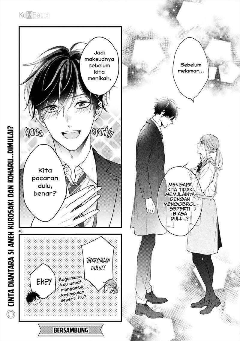 Kurosaki-san no Ichizuna Ai ga Tomaranai Chapter 01 Gambar 47