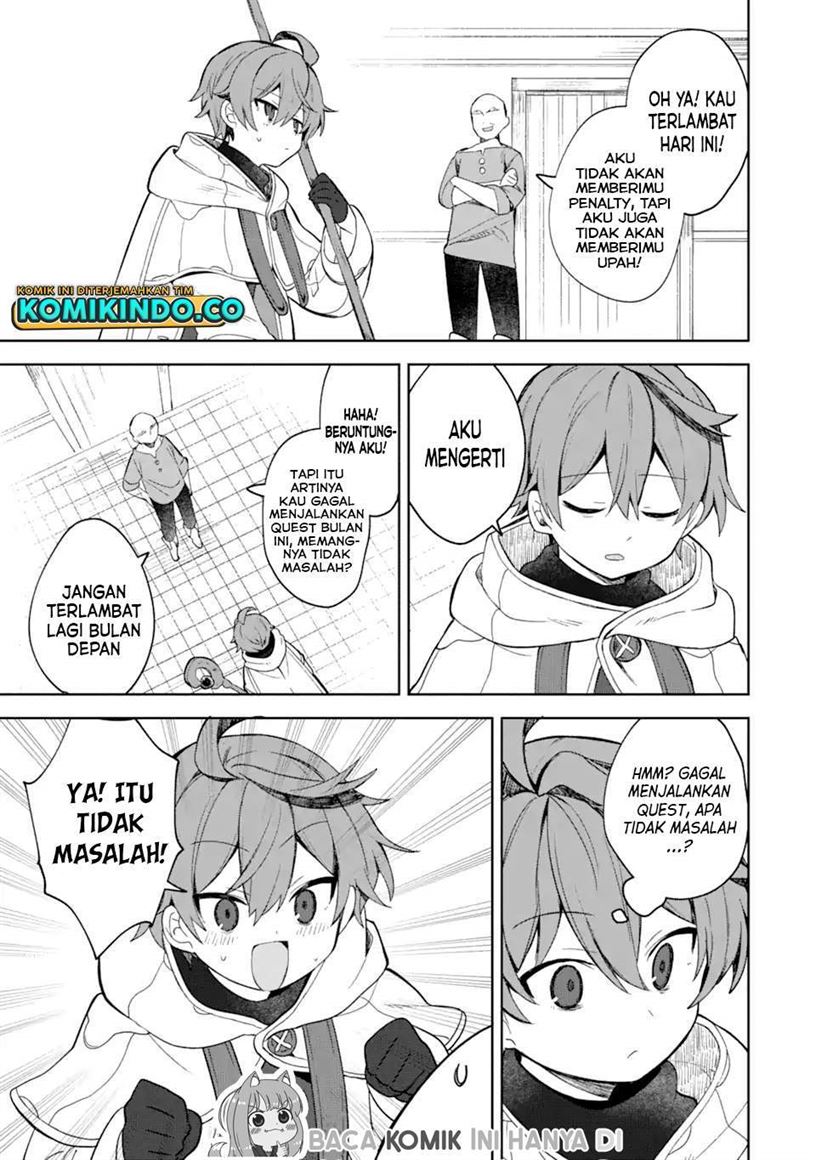 “Mou…. Hatarakitakunaindesu” Boukensha Nanka Yamete yaru. Imasara, Taiguu wo Kaerukara to Onegai sarete mo Okotowaridesu. Boku wa Zettai Hatarakimasen. Chapter 1.2 Gambar 14