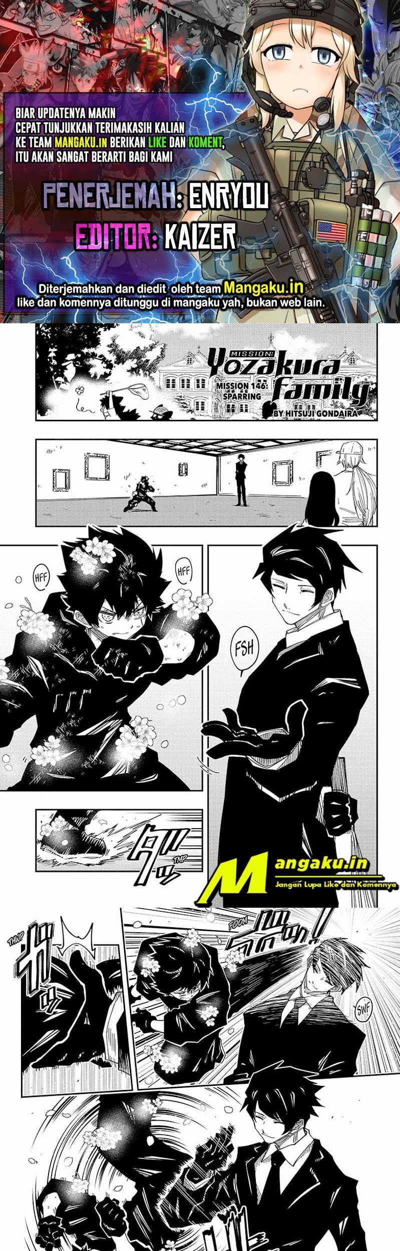 Baca Komik Mission: Yozakura Family Chapter 146 Gambar 1