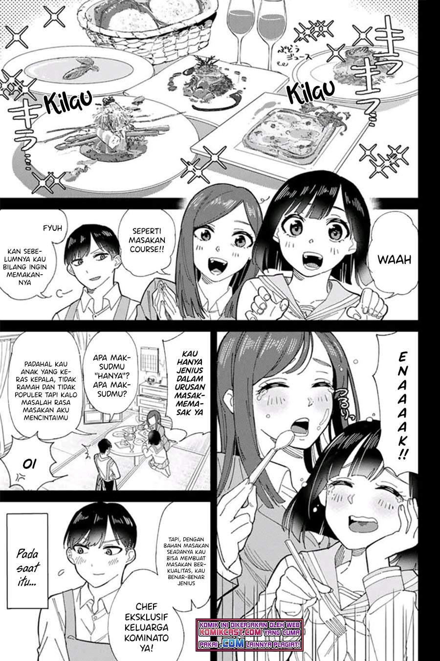 Gorin no Megami-sama : Nedeshiko Ryou no Medal Gohan Chapter 1.1 Gambar 6