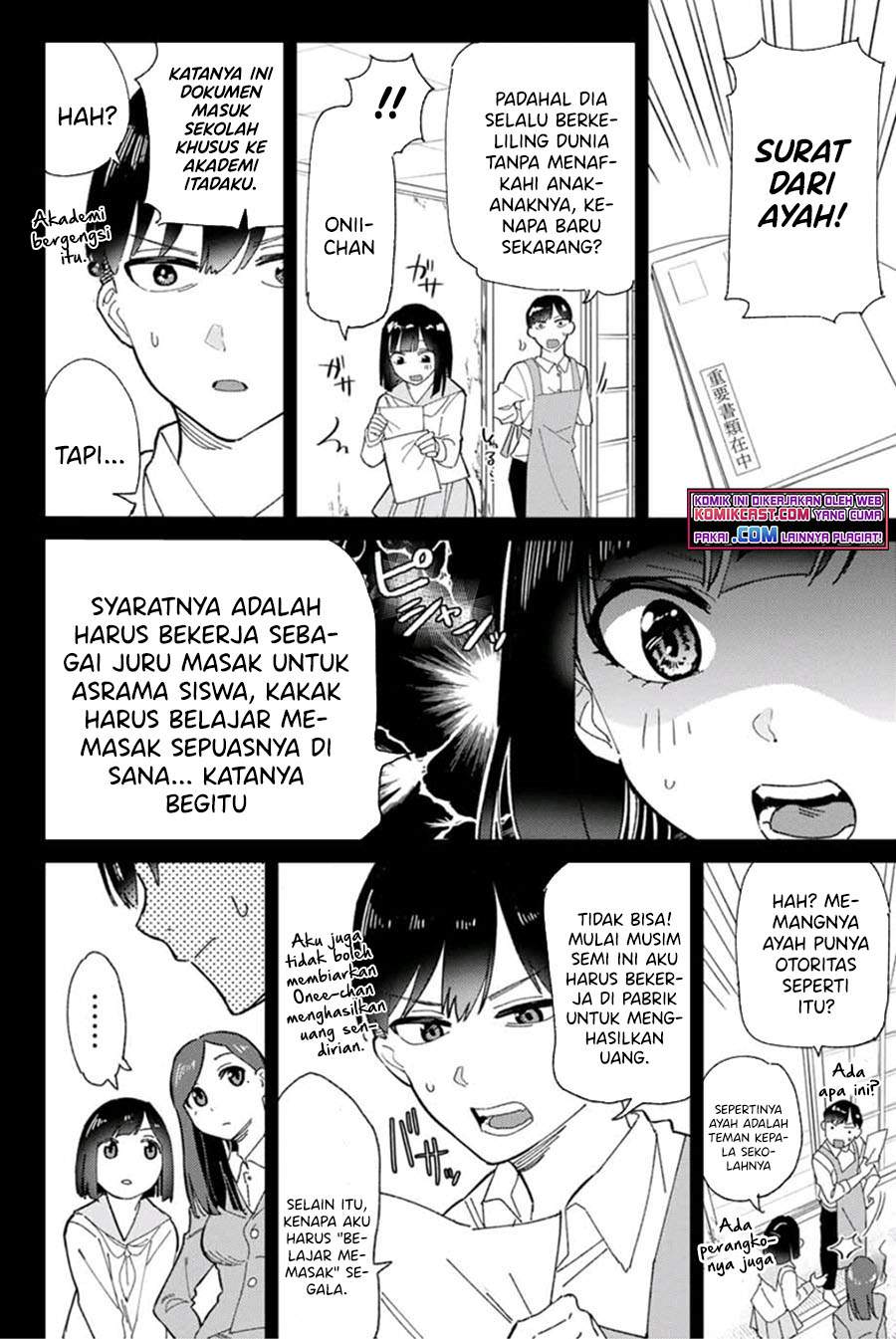 Gorin no Megami-sama : Nedeshiko Ryou no Medal Gohan Chapter 1.1 Gambar 7