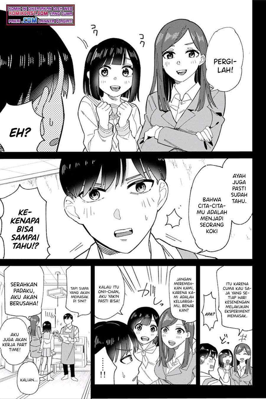 Gorin no Megami-sama : Nedeshiko Ryou no Medal Gohan Chapter 1.1 Gambar 8