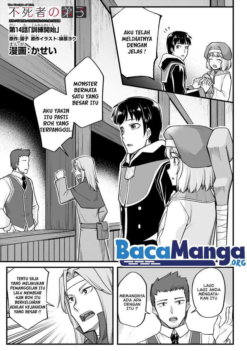 Baca Manga Disciple of the Lich: Or How I Was Cursed by the Gods and Dropped Into the Abyss! Chapter 14 Gambar 2