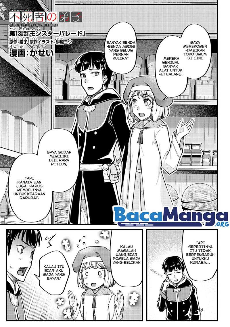 Baca Manga Disciple of the Lich: Or How I Was Cursed by the Gods and Dropped Into the Abyss! Chapter 13 Gambar 2