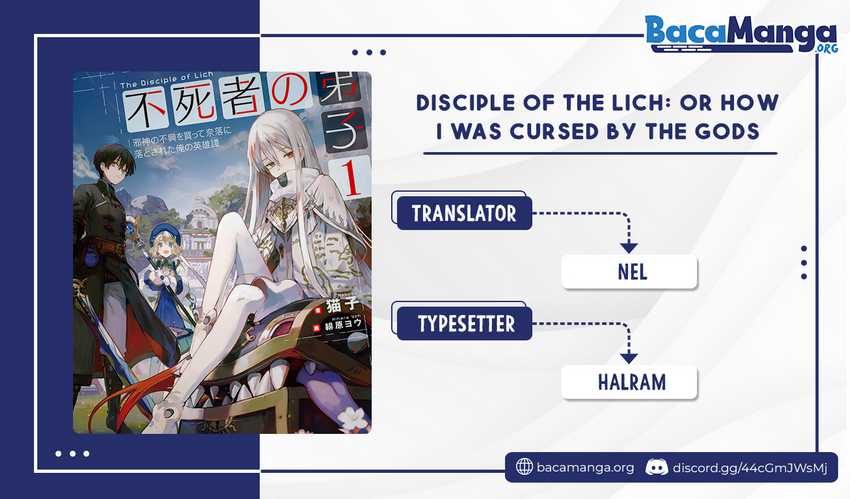 Baca Komik Disciple of the Lich: Or How I Was Cursed by the Gods and Dropped Into the Abyss! Chapter 06.2 Gambar 1