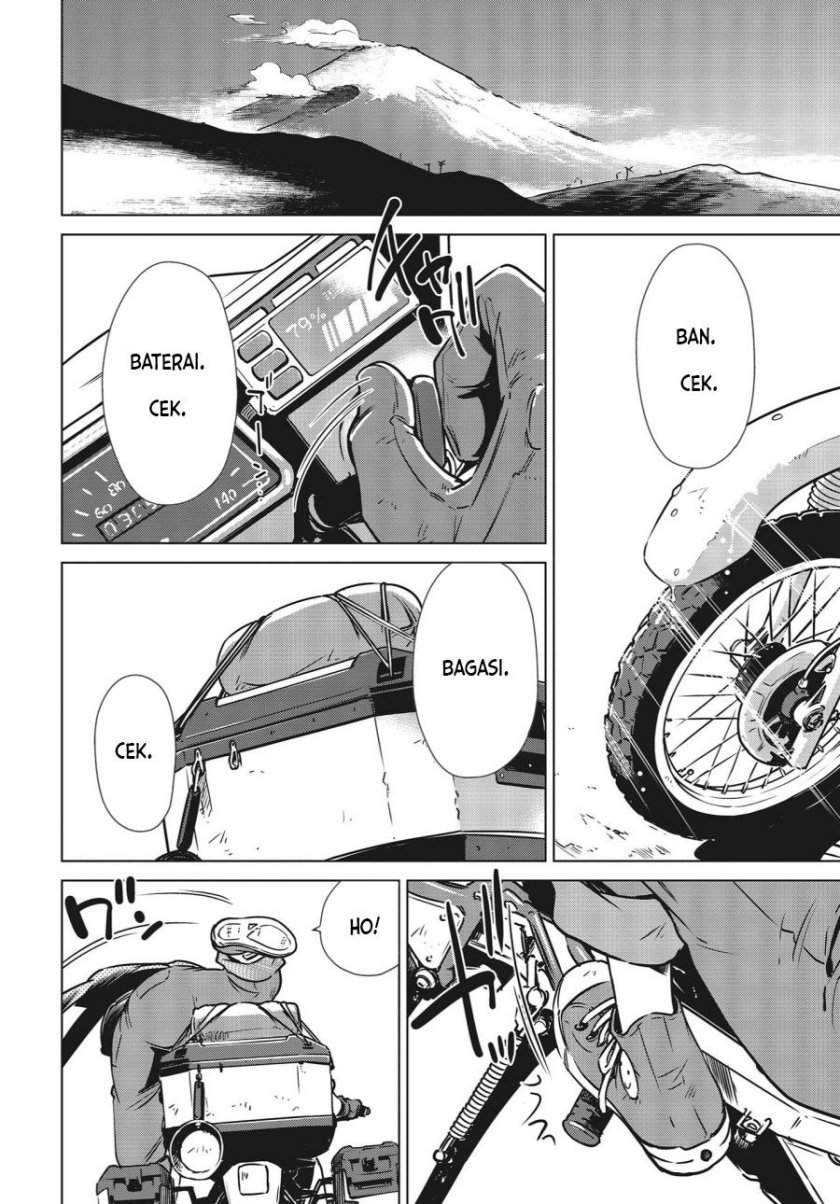 Shuumatsu Touring Chapter 01 Gambar 45