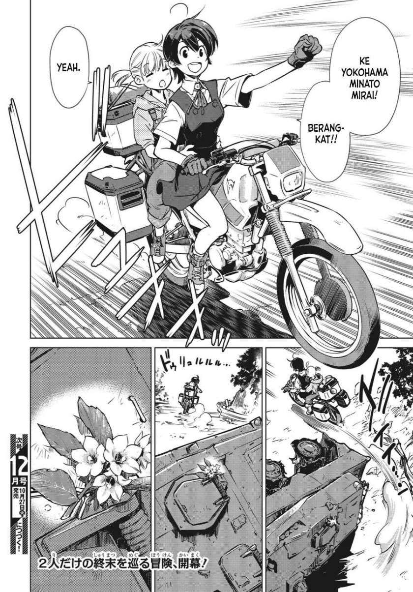 Shuumatsu Touring Chapter 01 Gambar 47