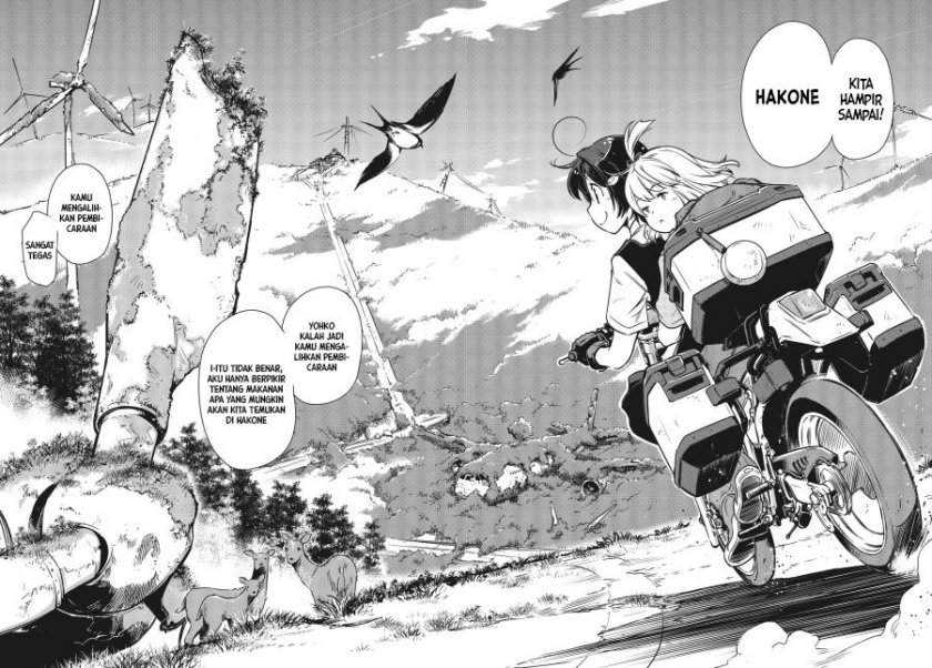 Shuumatsu Touring Chapter 01 Gambar 6